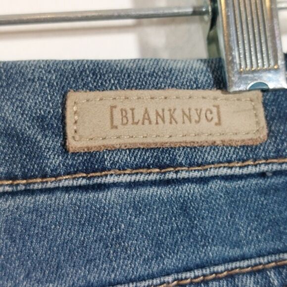 Blank NYC The Great Jones High Rise Skinny Jeans Blue Light Wash Denim Size 27 - Picture 6 of 9